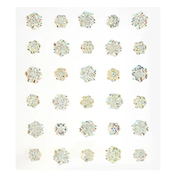 12 Packs: 30 ct. (360 total) Clear Iridescent Florette Bling Stickers by Recollections™