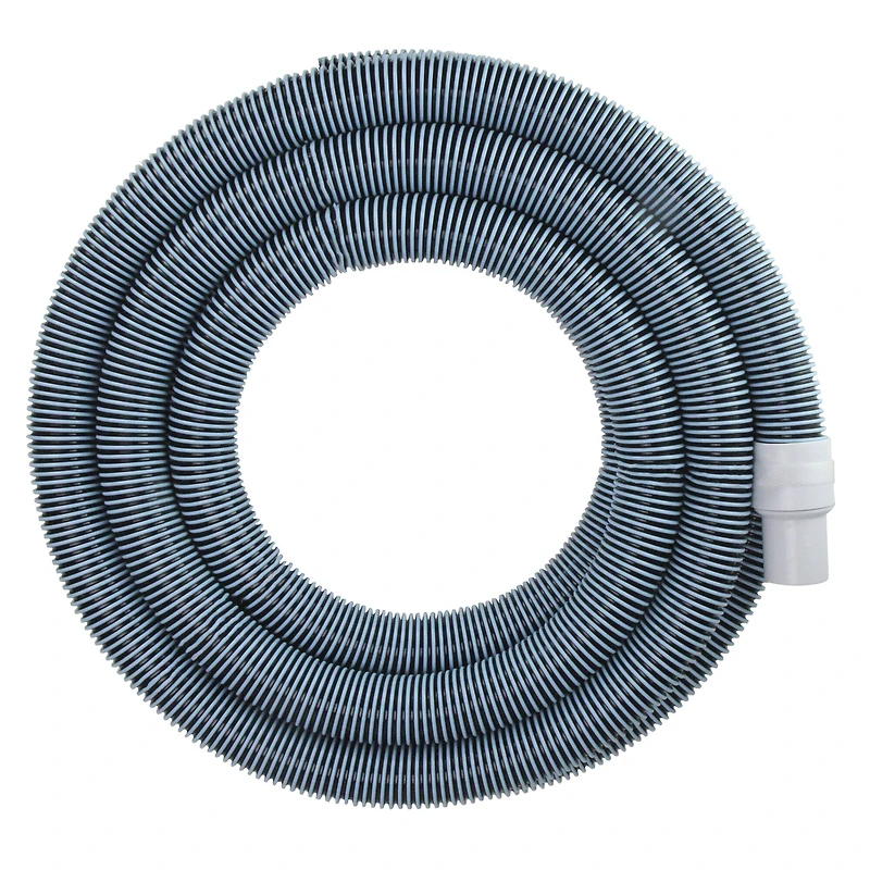 Pool Central 25ft. x 1.5" Blue & Black Extruded EVA In Ground Swimming Pool Vacuum Hose