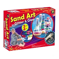 Amav Toys Glitter & Glow Sand Art Activity Kit
