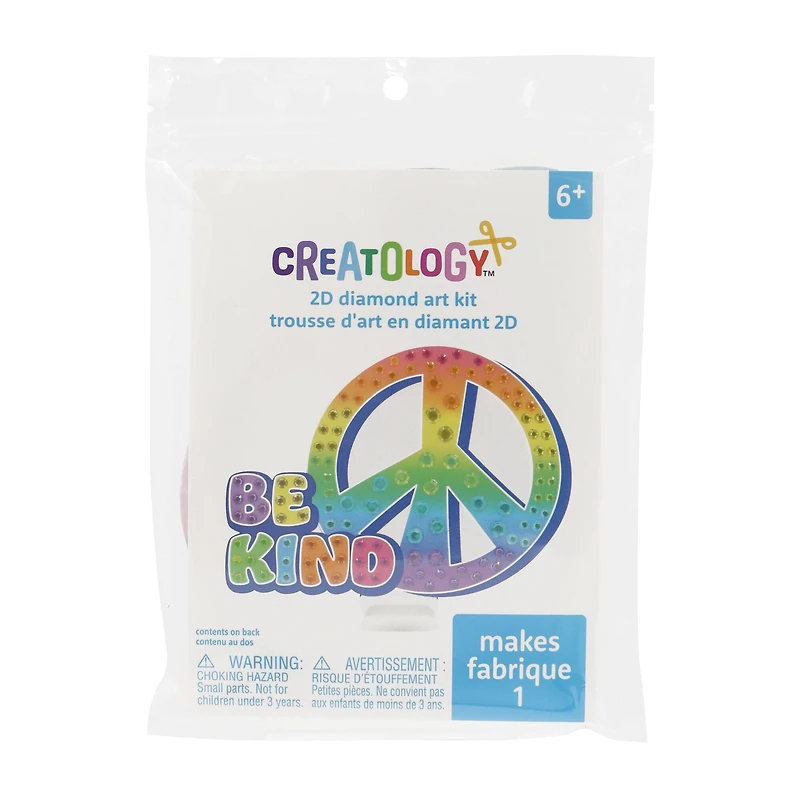 2D Peace Diamond Art Kit by Creatology™