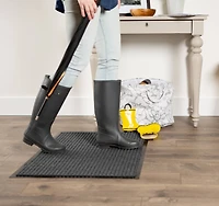 DII® Desert Sand Ribbed Walk-Off Utility Doormat