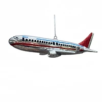 6" Airplane Glass Ornament by Ashland®