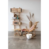 Hello Honey® Metal Retro Oval Mantel Clock