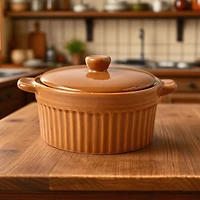 5" Rust Ceramic Ramekin by Ashland®