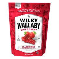 Wiley Wallaby® Soft & Chewy Classic Red Strawberry Licorice