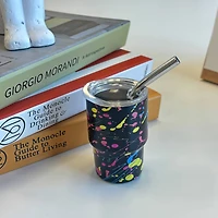 3oz. Mini Splatter Stainless Steel Insulated Tumbler by Ashland