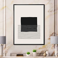 Designart - Minimal Geometric Lines And Squares VIII