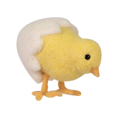 4.5" x 3" Hatching Egg Baby Spring Chick Easter Figurine
