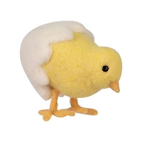 4.5" x 3" Hatching Egg Baby Spring Chick Easter Figurine