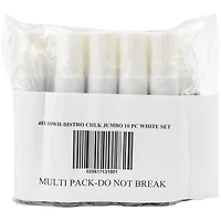 Marvy® Uchida Bistro White Jumbo Broad Point Chalk Marker, 10ct.