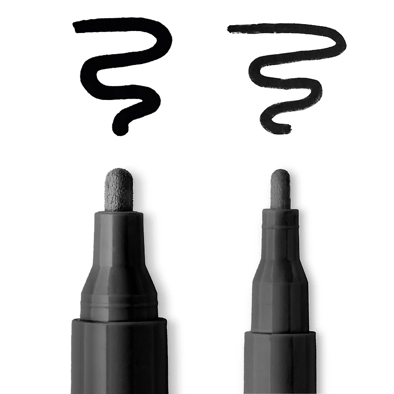 12 Packs: 8 ct. (96 total) Black Tie Paint Pen Set by Craft Smart®