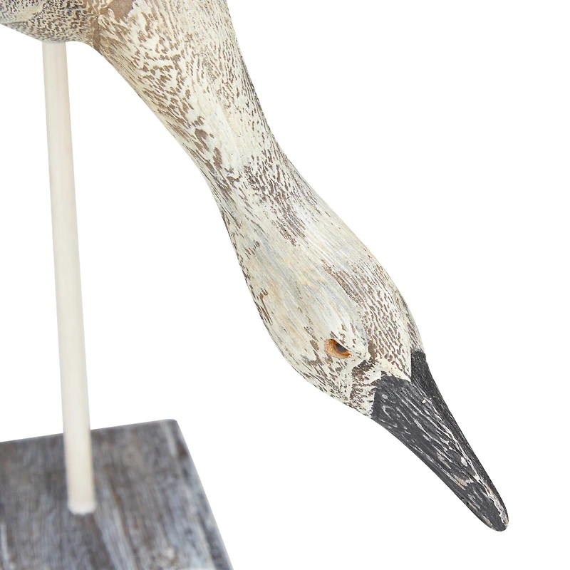 Set of 3 White Pine Coastal  Sculpture, 13" x 13" x 10"