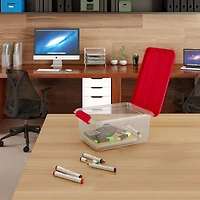 14.5qt. Latchmate Storage Boxes, 4ct. by Simply Tidy™