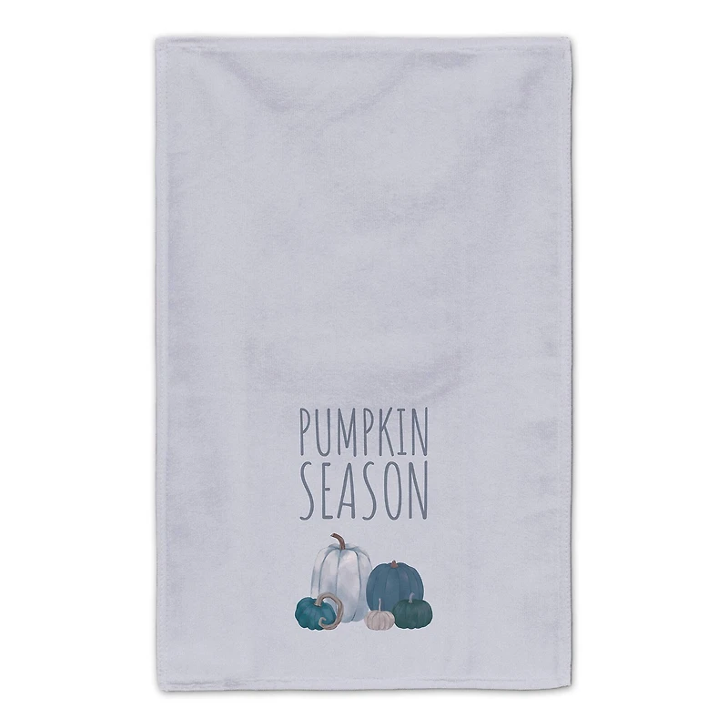 Pumpkins Blue Tea Towel Set