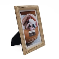 Expressions™ 4" x 6" Gilded Faux Wood Frame with Mat by Studio Décor®