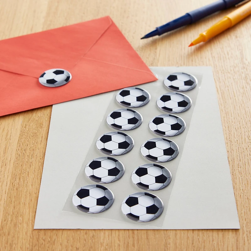 Soccer Ball Repeats Stickers by Recollections™