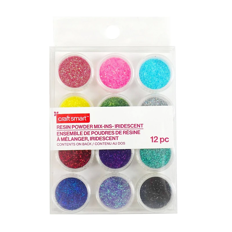 Iridescent Resin Powder Mix-Ins, 12ct. by Craft Smart™