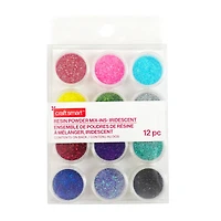 Iridescent Resin Powder Mix-Ins, 12ct. by Craft Smart™