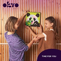 OKTO Panda Clay by Numbers Kit