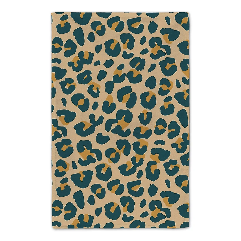 Good Cooking Vibes Only Leopard Tea Towel Set