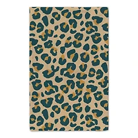 Good Cooking Vibes Only Leopard Tea Towel Set