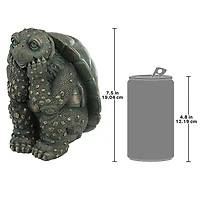 Design Toscano 7.5" The Thinker Turtle Garden Statue