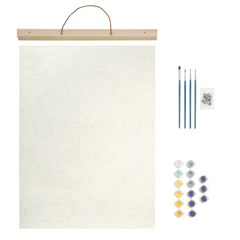 Moth Paint-by-Number Kit by Artist's Loft®