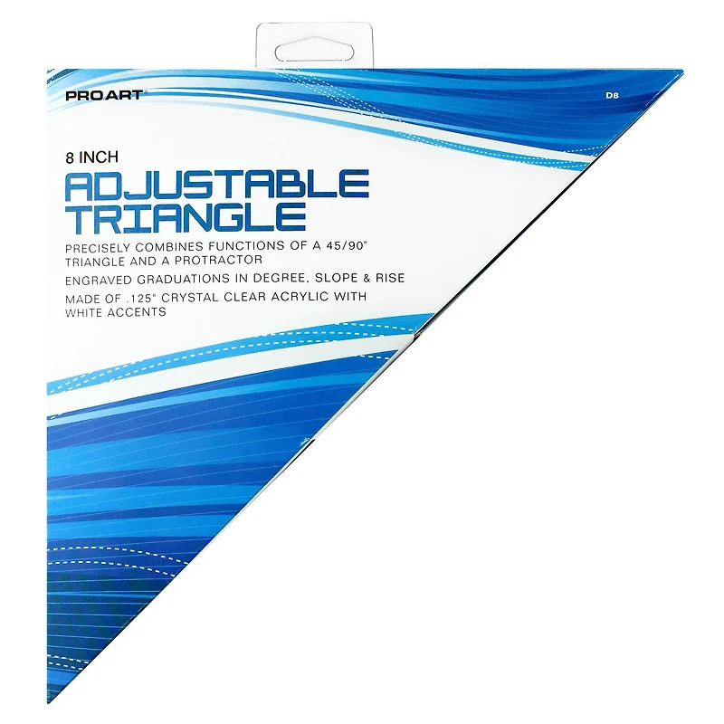 Pro Art® 8" Adjustable Triangle