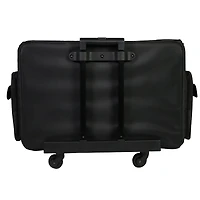 Everything Mary XL Black Quilted Deluxe Rolling Sewing Machine Case