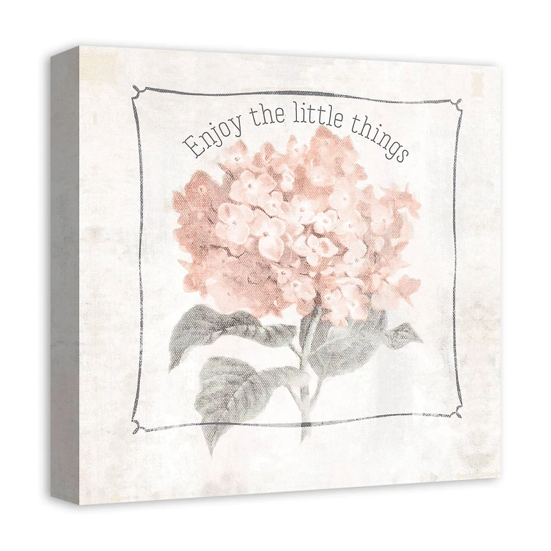 Enjoy The Little Things 16" x 16" Canvas Wall Art