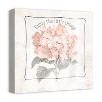 Enjoy The Little Things 16" x 16" Canvas Wall Art