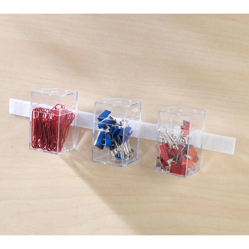 12 Packs: 4 ct. (48 total) VELCRO® Brand Sticky Back White Strips