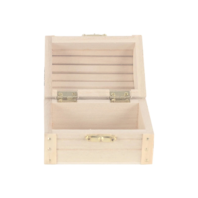 3.5" Wood Treasure Chest by Make Market®