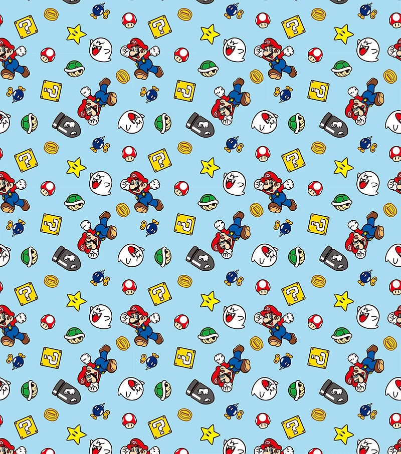 Nintendo® Super Mario Cotton Fabric