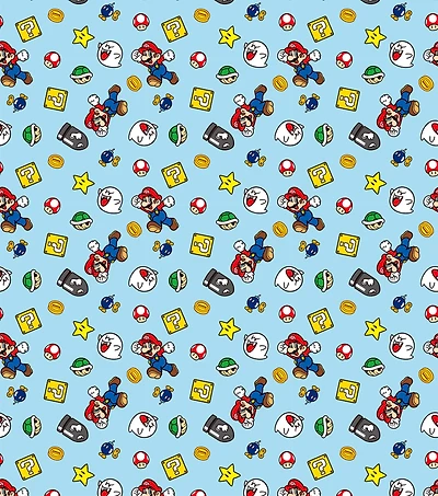 Nintendo® Super Mario Cotton Fabric