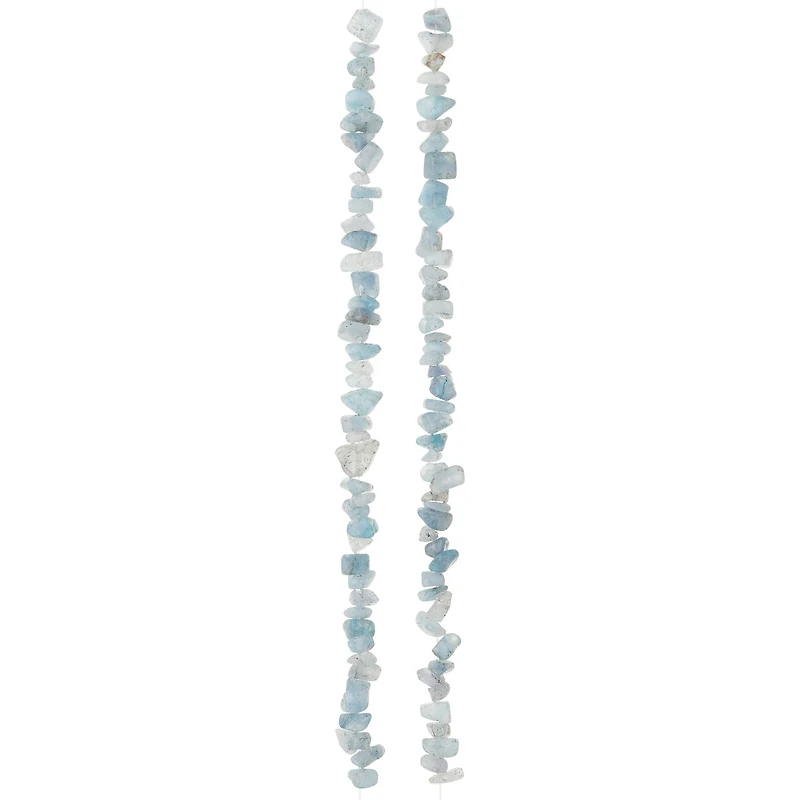 Aquamarine Chip Beads by Bead Landing™