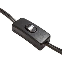 Hello Honey® 18" Whitewashed Reclaimed Wood Pot Table Lamp with Cotton Shade