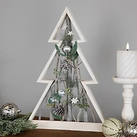 17.5" Stars & Pinecones Christmas Tree Tabletop Décor