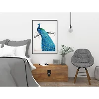 Diamond Dotz® Advanced Blue Peacock Diamond Painting Kit