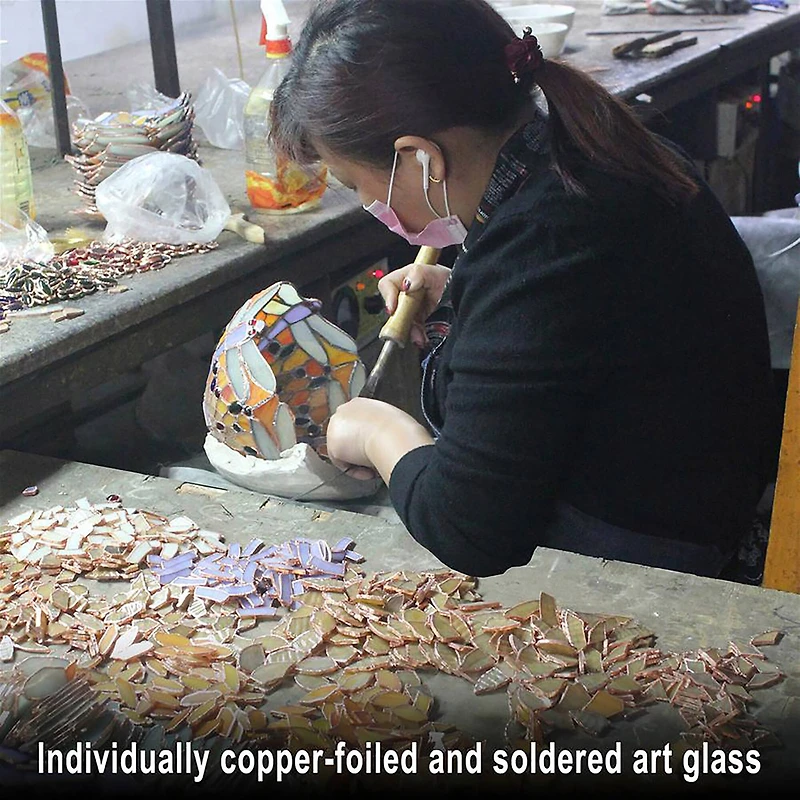 Design Toscano Beauty & Decay Gothic Skull Stained Glass Window