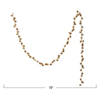 Hello Honey® 6ft. Gold Glitter Pinecone Garland