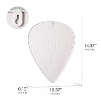 American Art Decor Grand Ole Opry Shaped and Embossed Heavy Gauge Metal Sign - 15.3125" x 16.3125"