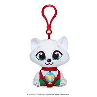 Elf Pets® Plushee Pals® Mini Clip-On, Arctic Fox