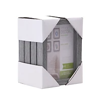 4 Pack  5" x 7" Gray Shadow Boxes by Studio Décor®