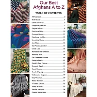 Leisure Arts® Our Best Afghans A to Z Book