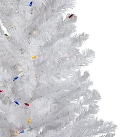 3ft. Pre-Lit Snow White Artificial Christmas Tree