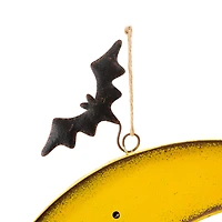 Glitzhome® 45" Lighted Metal Halloween Moon Yard Stake