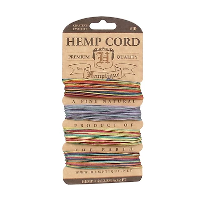 Hemptique® Variegated Hemp Cord Set, 10lb.
