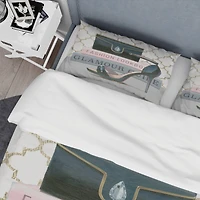 Designart 'Glam fashion High Heels VI' Glam Bedding Set
