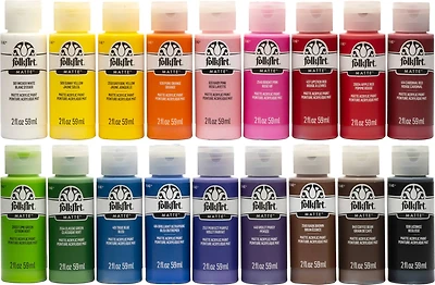 FolkArt® PROMOFAI Matte Acrylic Paint Set